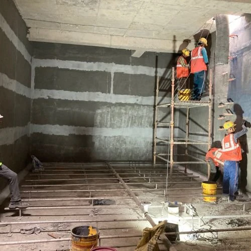 AHT industrial flooring, coating and waterproofing project