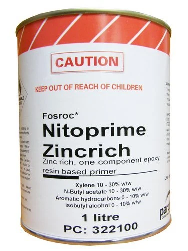 Nitoprime Epoxy Primers — Industrial Flooring Chemicals