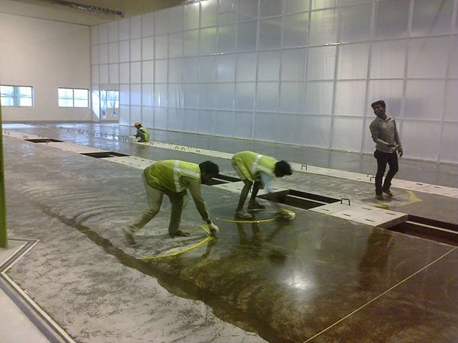 AHT industrial flooring, coating and waterproofing project