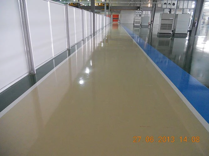 AHT industrial flooring, coating and waterproofing project