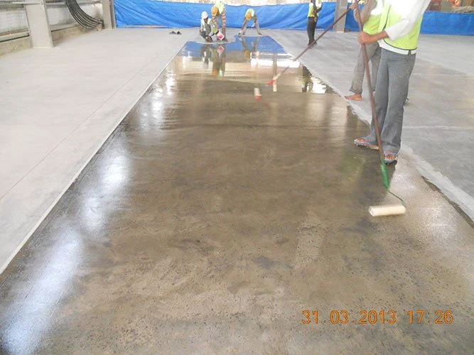 AHT industrial flooring, coating and waterproofing project