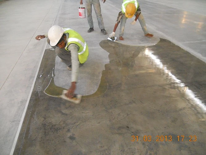 AHT industrial flooring, coating and waterproofing project