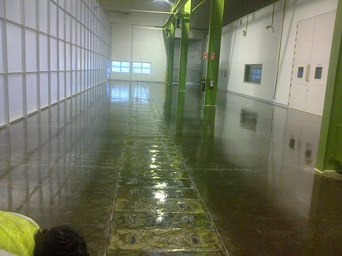 AHT industrial flooring, coating and waterproofing project