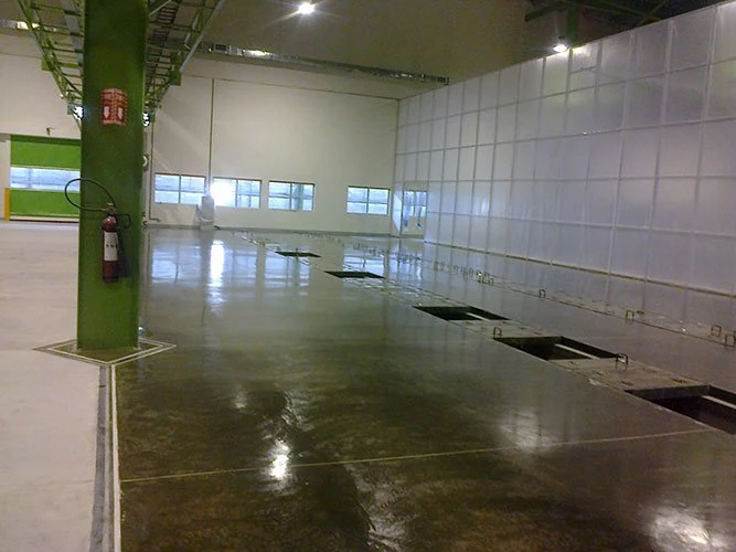 AHT industrial flooring, coating and waterproofing project