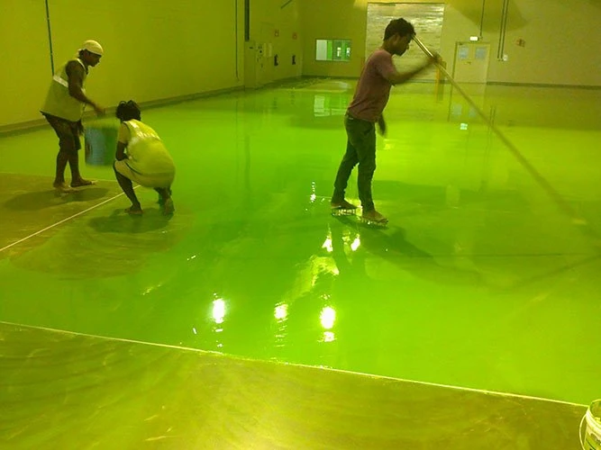 AHT industrial flooring, coating and waterproofing project