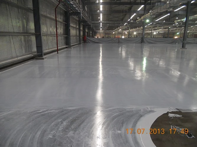 AHT industrial flooring, coating and waterproofing project