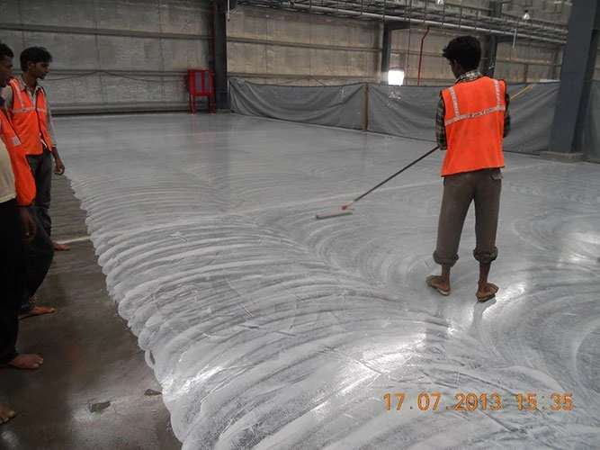 AHT industrial flooring, coating and waterproofing project