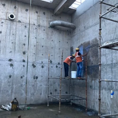 AHT industrial flooring, coating and waterproofing project