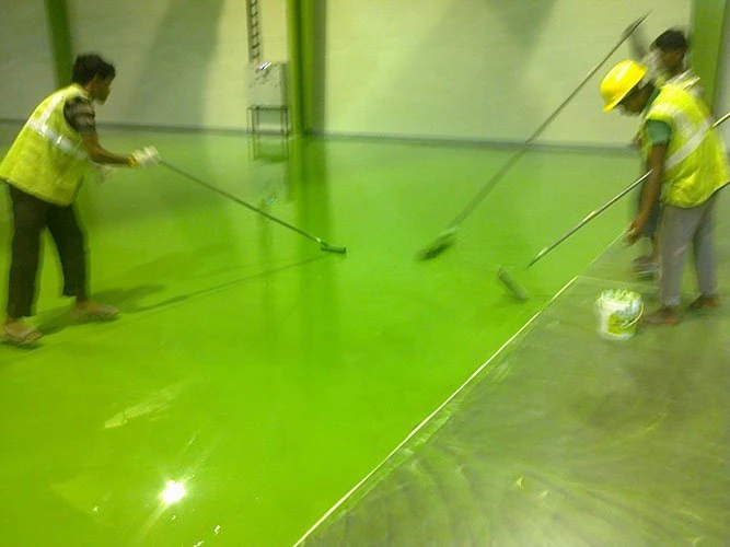 AHT industrial flooring, coating and waterproofing project