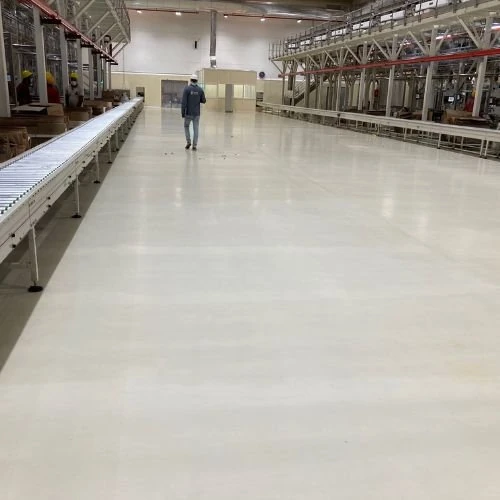 AHT industrial flooring, coating and waterproofing project