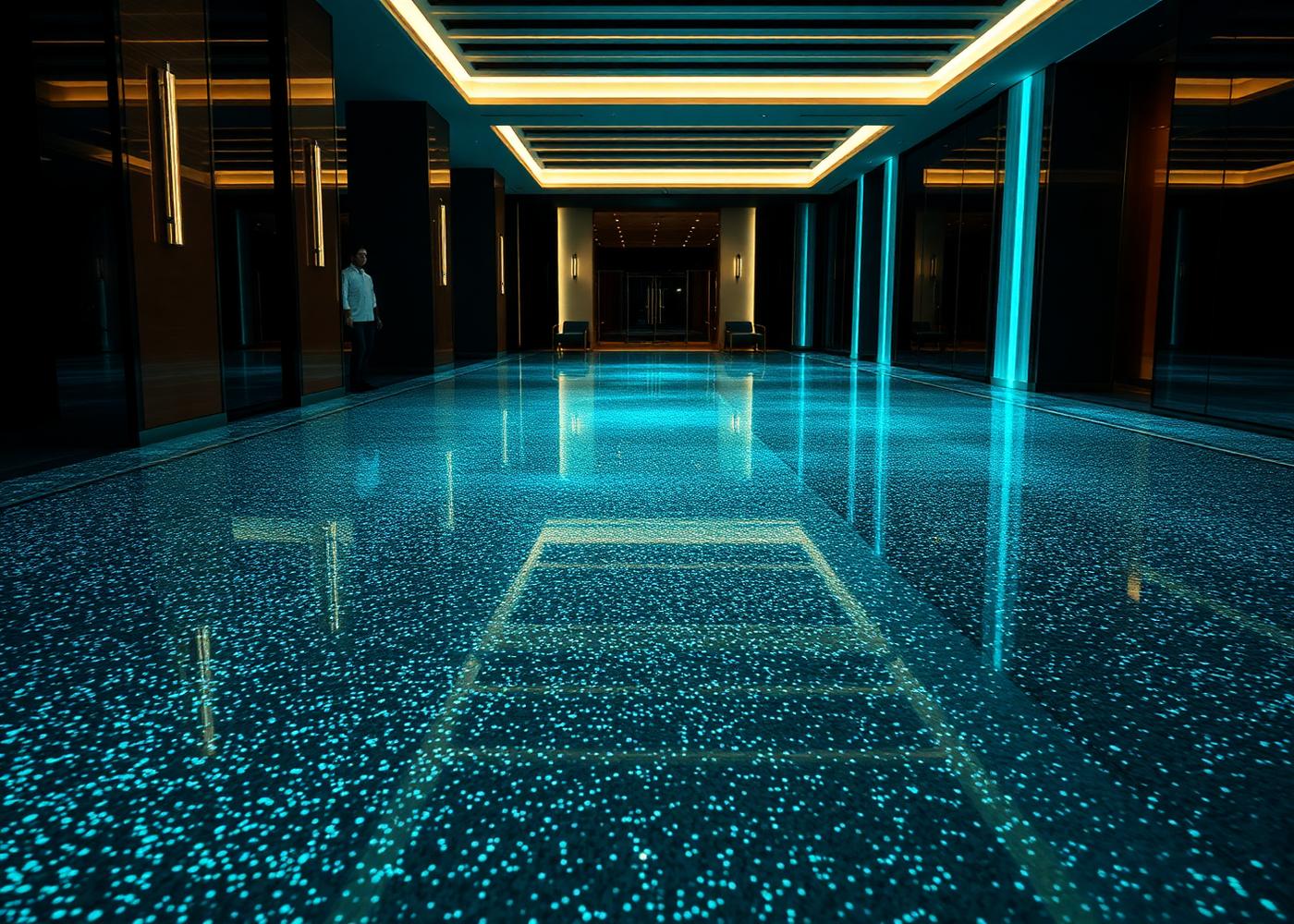 GLOW EPOXY FLOORS — concept visualization